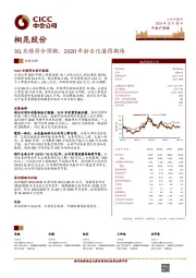 3Q业绩符合预期，2020年浙石化值得期待
