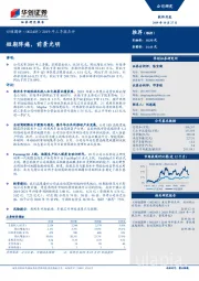 2019年三季报点评：短期阵痛，前景光明