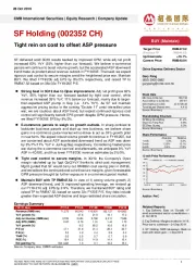 Tight rein on cost to offset ASP pressure