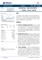 动态研究：国内超纤龙头，移动支付技术领导者