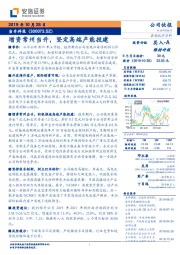 增资常州当升，坚定高端产能投建