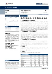 2019年三季报点评：全年目标不变，多因素致业绩波动