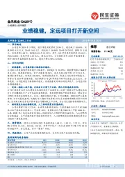 业绩稳健,定远项目打开新空间