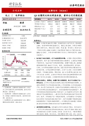 Q3业绩同比环比明显改善，看好公司长期发展