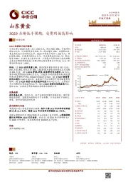 3Q19业绩低于预期；受费用偏高影响