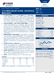 2019年三季报点评：扣非业绩增长提速超市场预期，负极材料和涂覆膜高速增长