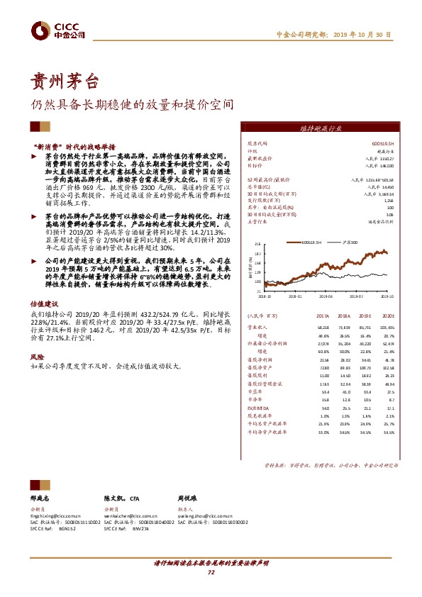 仍然具备长期稳健的放量和提价空间