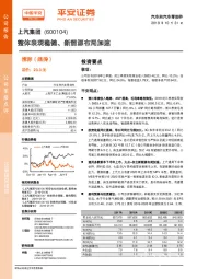 整体表现稳健、新能源布局加速