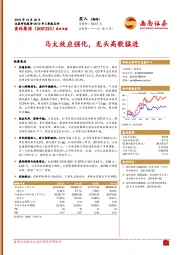 马太效应强化，龙头高歌猛进