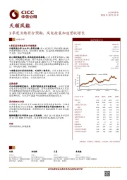 3季度业绩符合预期，风电抢装加速营收增长
