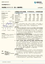 业绩基本符合预期,中间体承压,仿制药放量