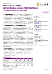 新股定价报告:应用安全领先企业,新兴安全布局带来新的增长点