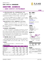 2019年三季报点评:业绩低于预期,业态表现分化