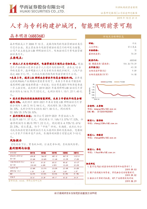 人才与专利构建护城河，智能照明前景可期