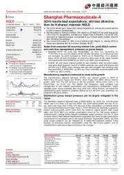 3Q19 results beat expectations;still less attractive than its H shares;maintain HOLD