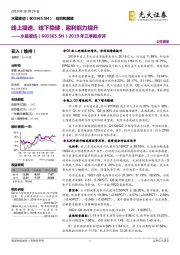 2019年三季报点评：线上提速、线下稳健，盈利能力提升