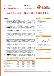 金融科技先行者，AI助力掘金C端流量变现