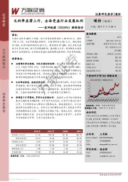 跟踪报告:毛利率显著上升,全面受益行业发展红利