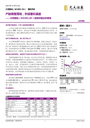 投资价值分析报告：产能调整落地，外延增长提速