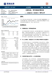 事件点评：定增完成，项目落地有望加快