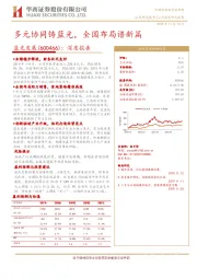 深度报告：多元协同铸蓝光，全国布局谱新篇