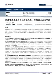 重大事件快评:网络可视化龙头中标移动大单,跨越拐点成长可期