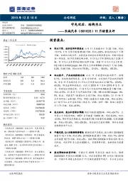 11月销量点评：守先攻后，结构为王