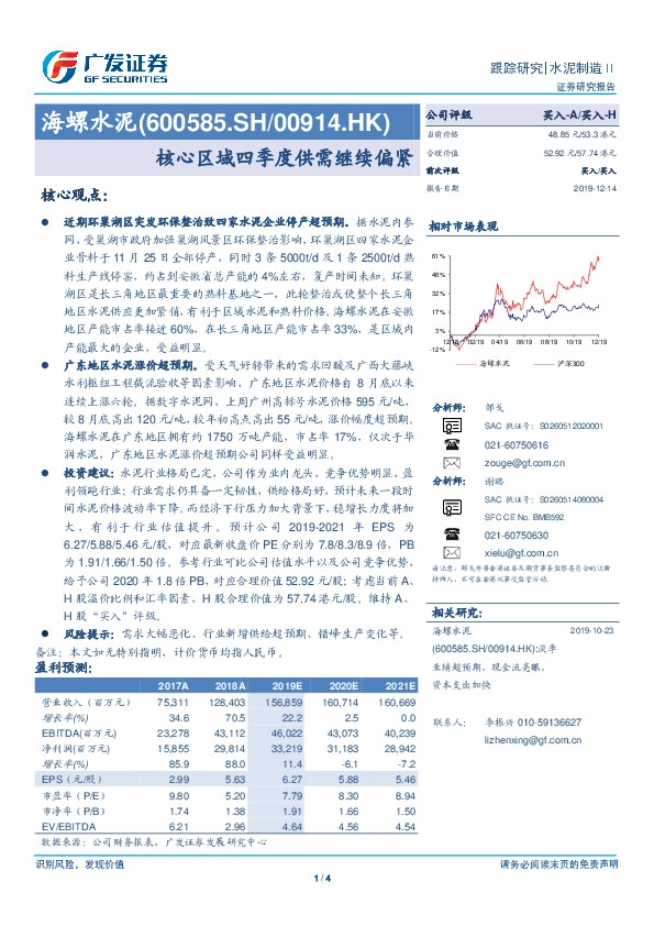 核心区域四季度供需继续偏紧