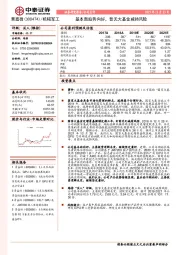 基本面趋势向好，暂无大基金减持风险