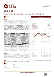 长期看好行业龙头地位稳固，关注基本面和估值修复机会