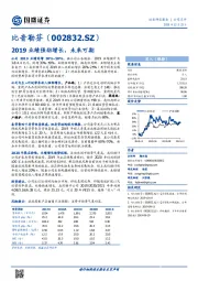 2019业绩强劲增长，未来可期