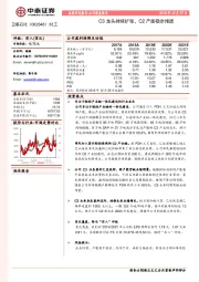 C3龙头持续扩张,C2产能稳步推进