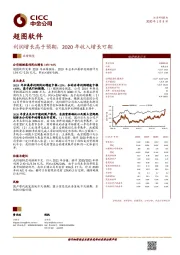 利润增长高于预期，2020年收入增长可期