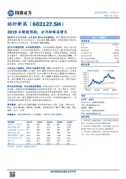 2019业绩超预期，安评持续高增长