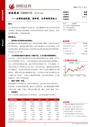 业绩略超预期,原料药、化学制剂贡献大