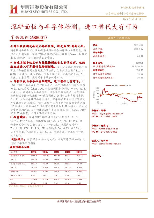 深耕面板与半导体检测，进口替代大有可为