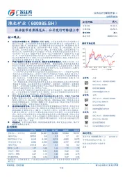 低估值华东焦煤龙头，公开发行可转债上市