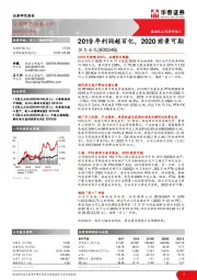 2019年利润超百亿，2020前景可期