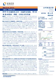 2019年业绩预告点评：业绩符合预期，5G终端/基站散热、屏蔽、天线全方位突破