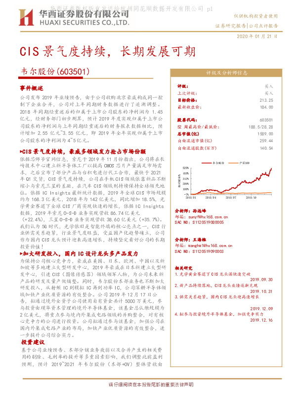 CIS景气度持续，长期发展可期