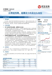 业绩超预期,超薄发力巩固龙头地位