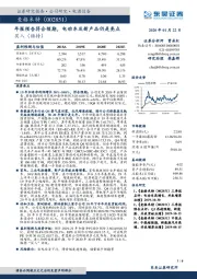 年报预告符合预期，电动车及新产品仍是亮点