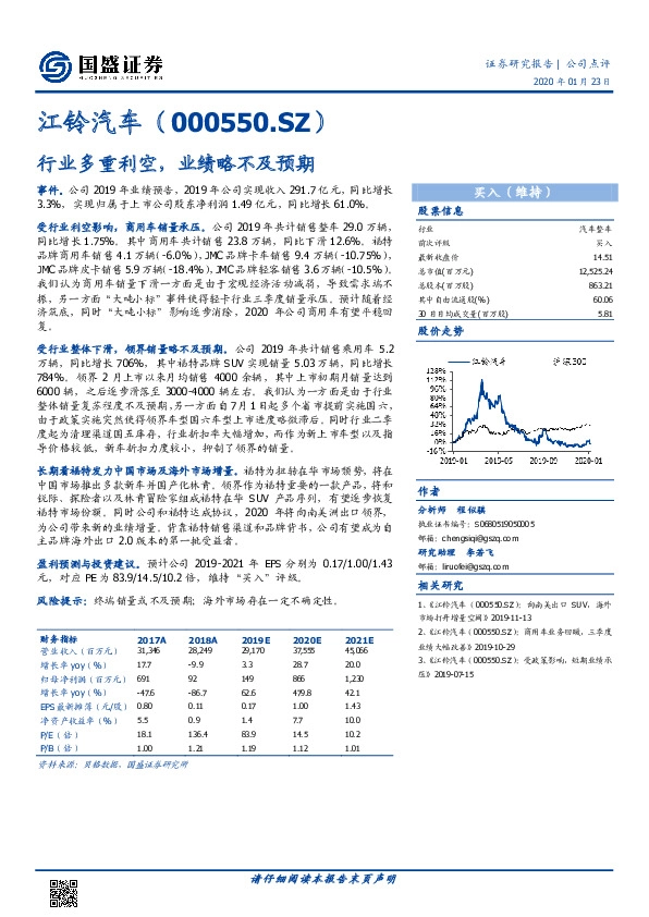 行业多重利空，业绩略不及预期