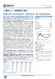 19Q4包装纸主营业务表现良好，疫情影响有限，20年业绩修复将延续