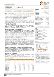 2019业绩预告点评:以量补价业绩获增长,丙烷涨价短期影响有望消退