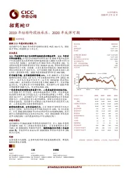 2019年结转阶段性承压，2020年反弹可期