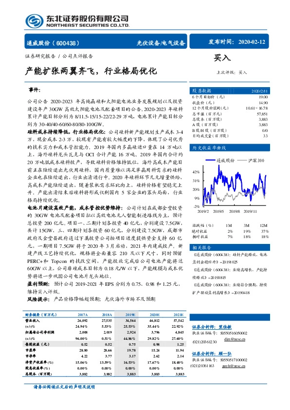 产能扩张两翼齐飞，行业格局优化