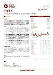 补贴政策利好短期盈利 国内海外驱动长期增长