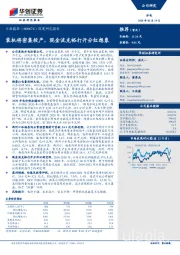 深度研究报告:装机将密集投产,现金流充裕打开分红想象