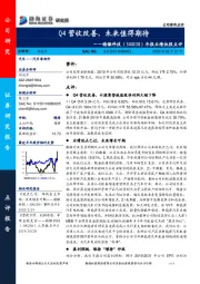 年报业绩快报点评：Q4营收改善，未来值得期待